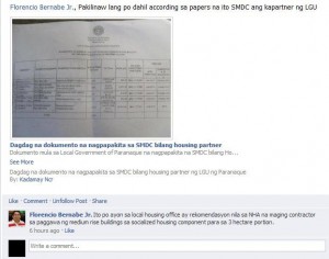 bernabe's reply