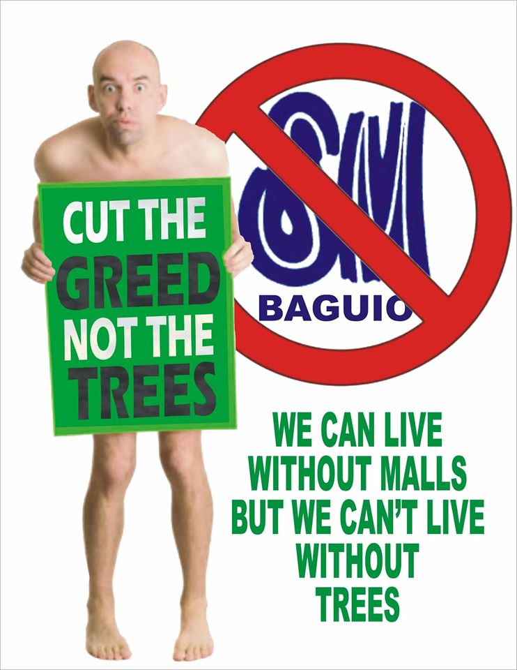 we can live without malls but we can't live without trees