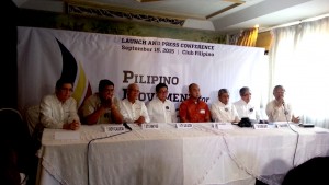 Leaders of different Christian groups during launch of PMTL