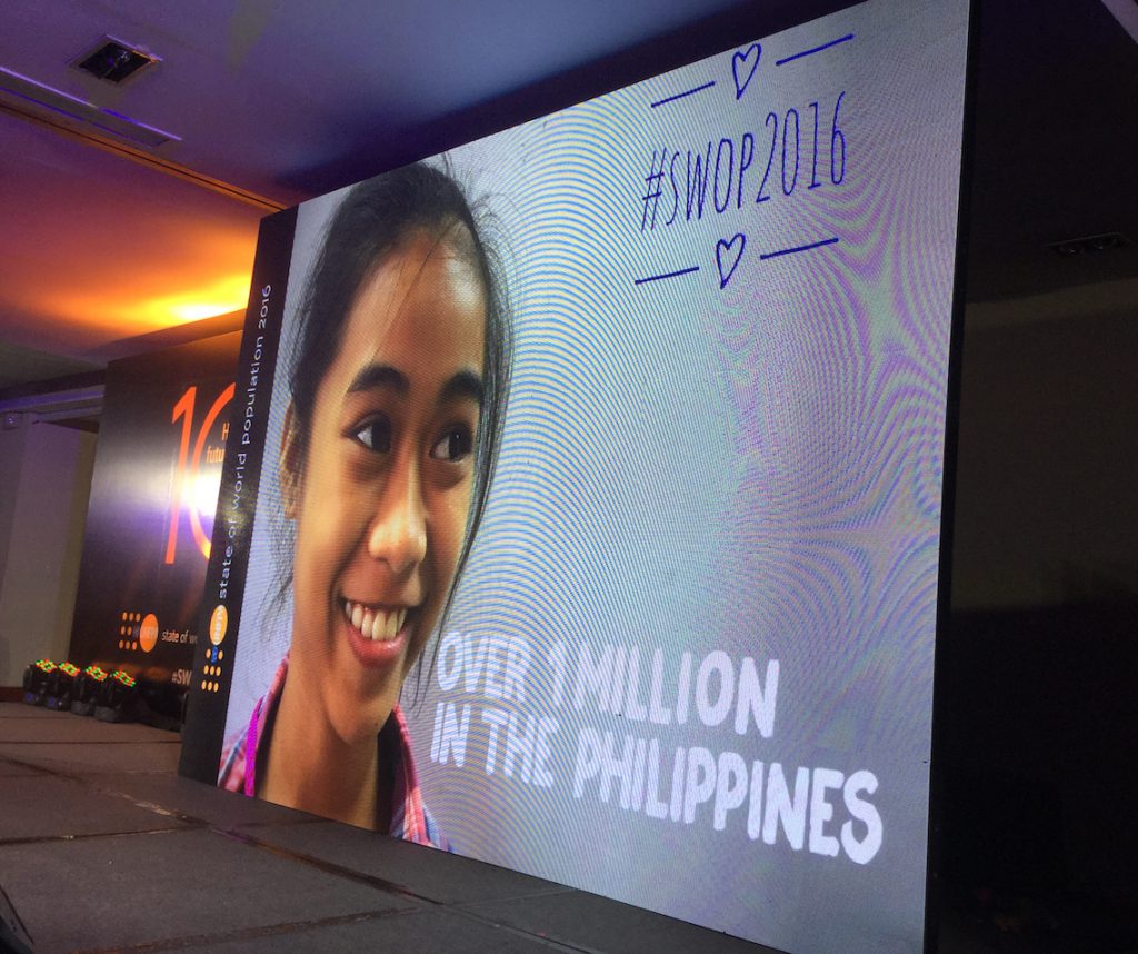 Over 1 million of these 10-year old girls are in the Philippines.