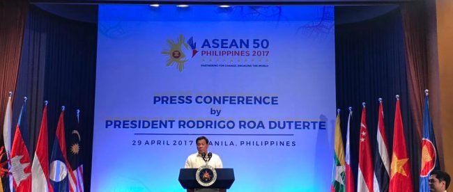 president duterte press conference