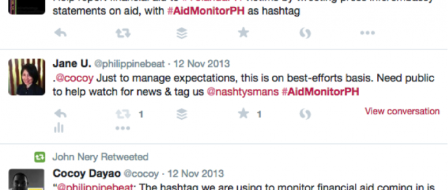 aidmonitorphhashtag